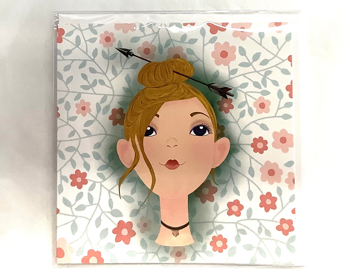 Carte Sagittaire - Créations Anne Langlois