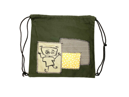 Sac Baluchon enfant Techno - Création Sarcastik