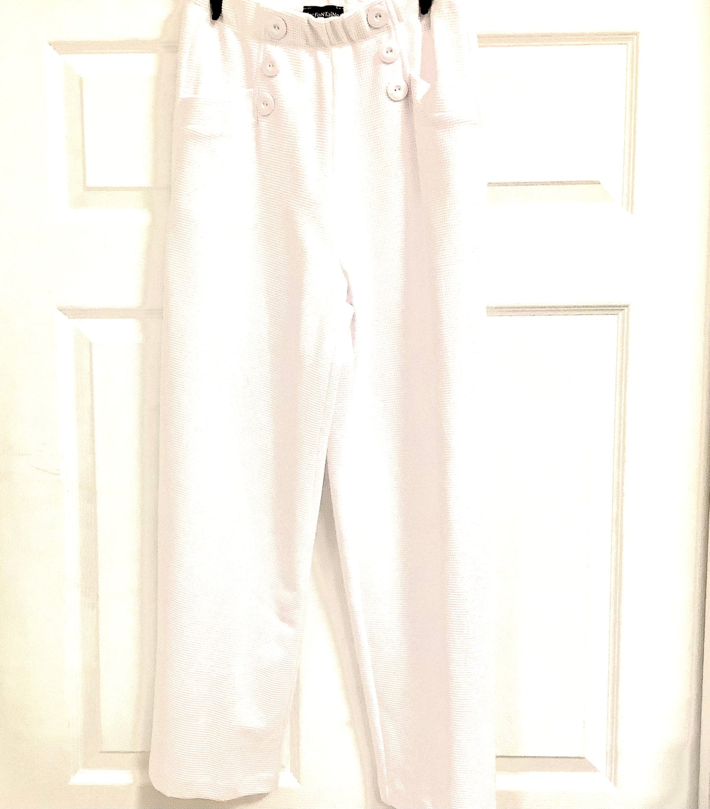 Pantalon Bursa - Blanc - Luc Fontaine