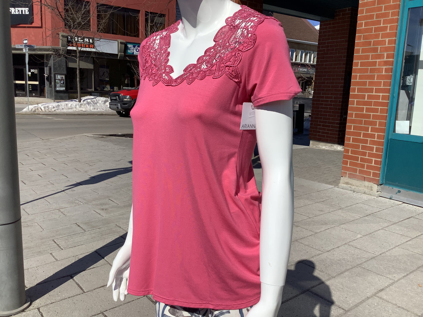 Chandail Teri 7501- sorbet  - Arianne