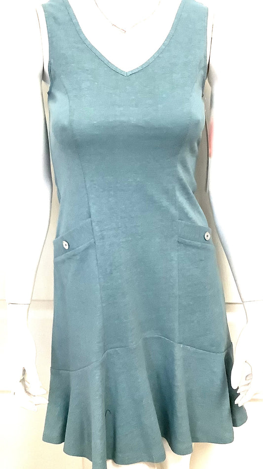 Robe Please - Bleu ciel - Luc Fontaine