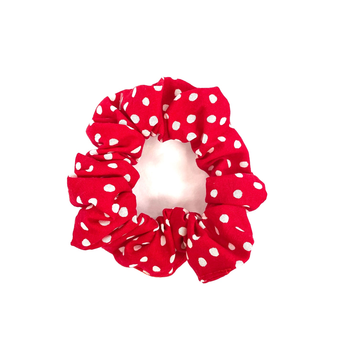 Chouchou Rouge Pois Blanc - Rouge Canapé