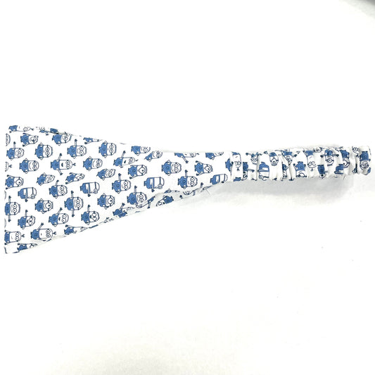 Bandeau Blanc Minions Bleu - Rouge Canapé