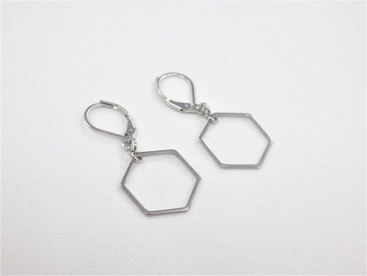 BO Hexagone Suspendue - Rouge Inox