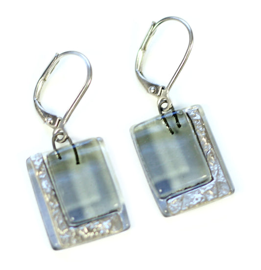 Boucles d'oreille "Z" - Créart