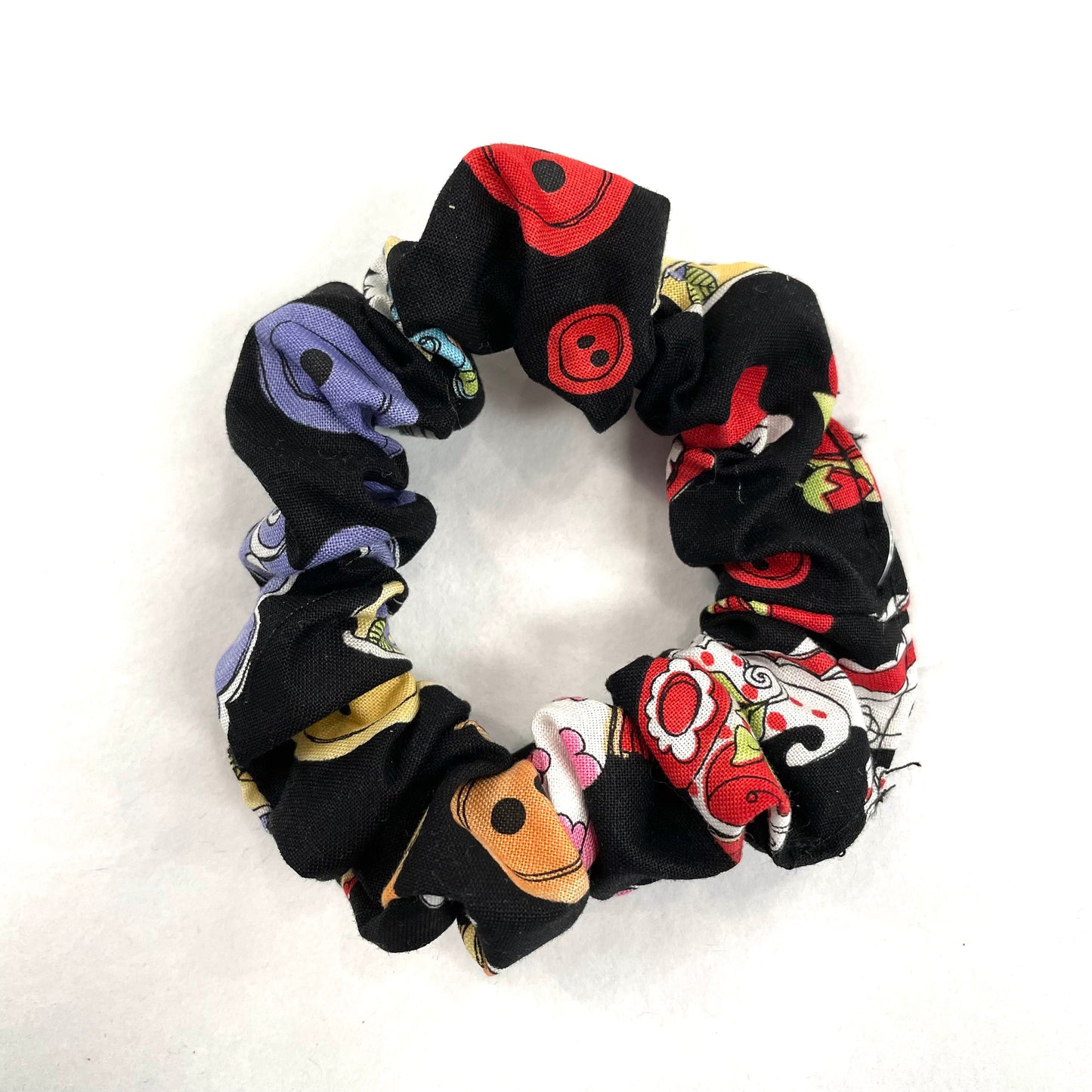 Chouchou Noir Couture - Rouge Canapé