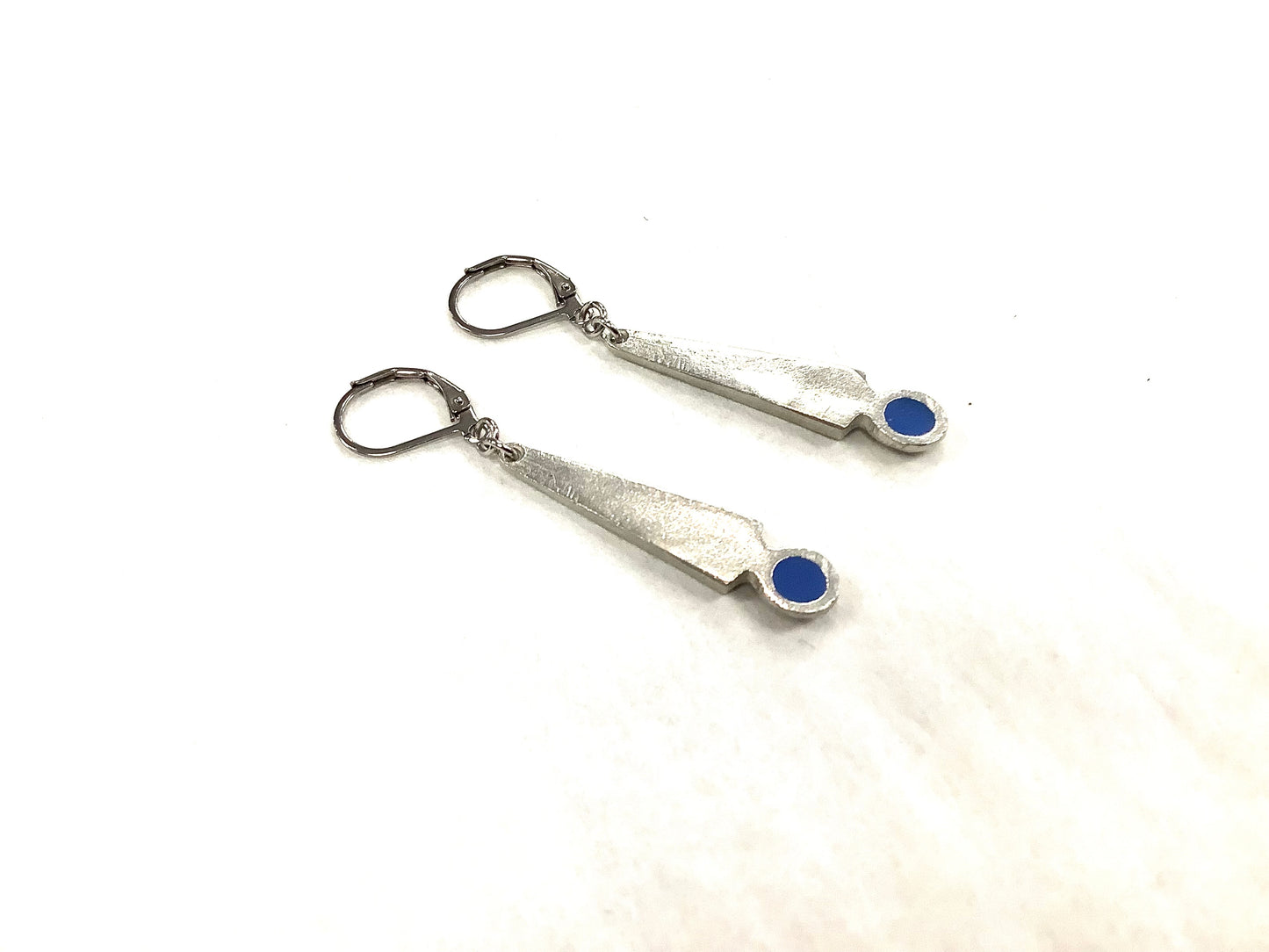 Suspendues à l'oreille Exclamation Naturel - Rouge Bijoux