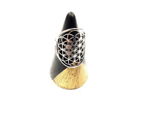 Bague - Fleur de vie - Création Fish