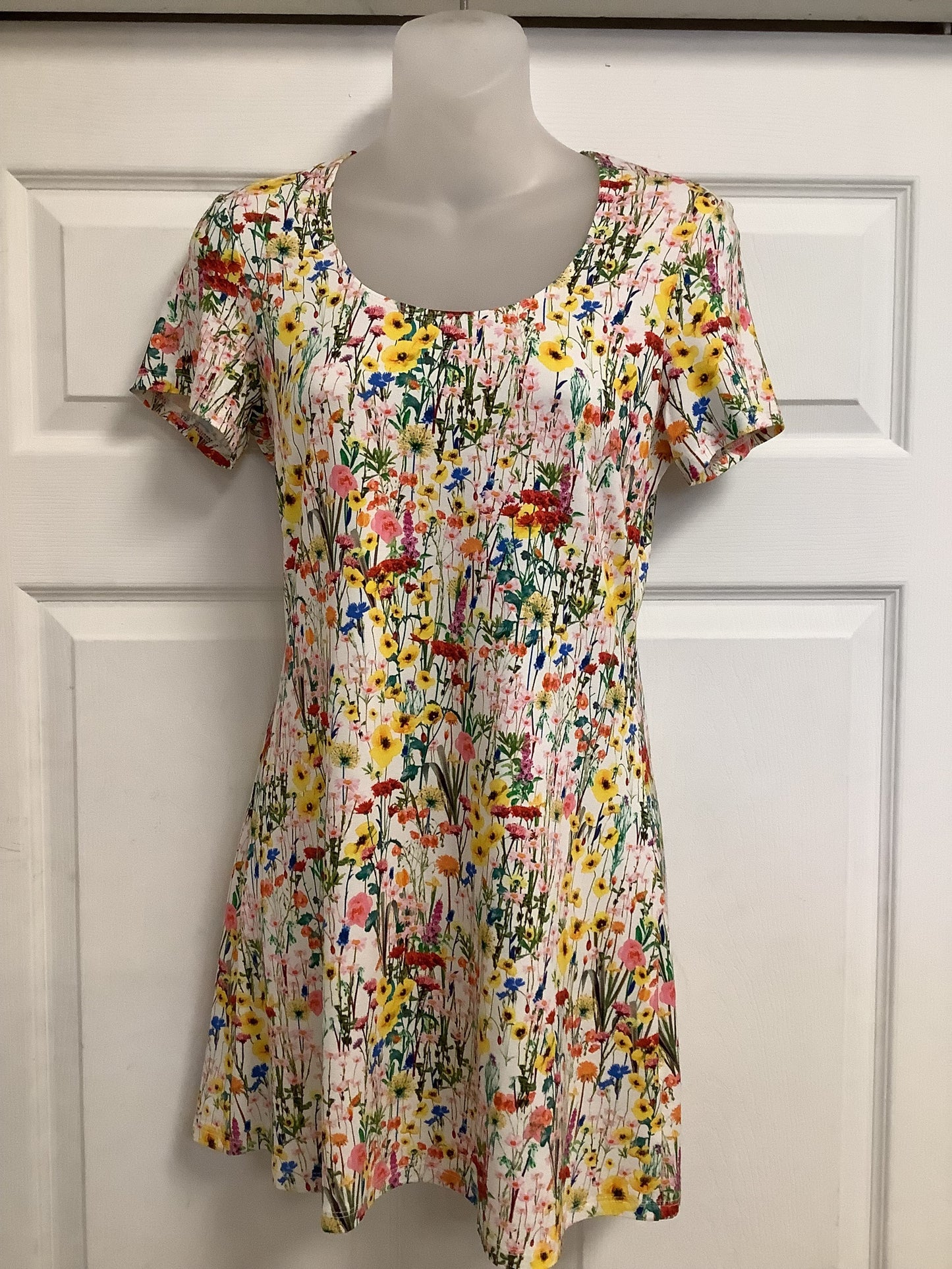 Tunique jardinière blanc - Luc Fontaine