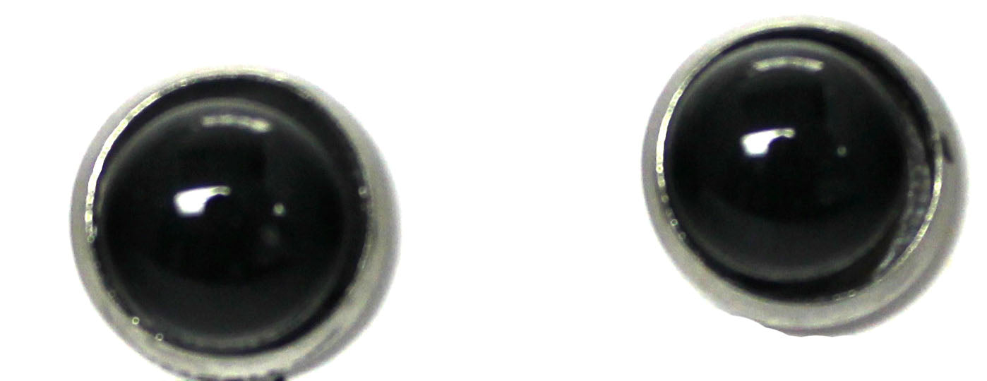 Boucles d'oreilles rondes sur socle - Créart