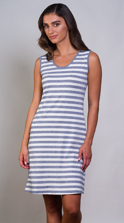 Robe Pencées bleu - Dinh Bà