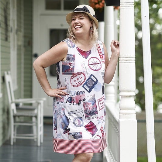 Robe Allégresse Voyage rouge