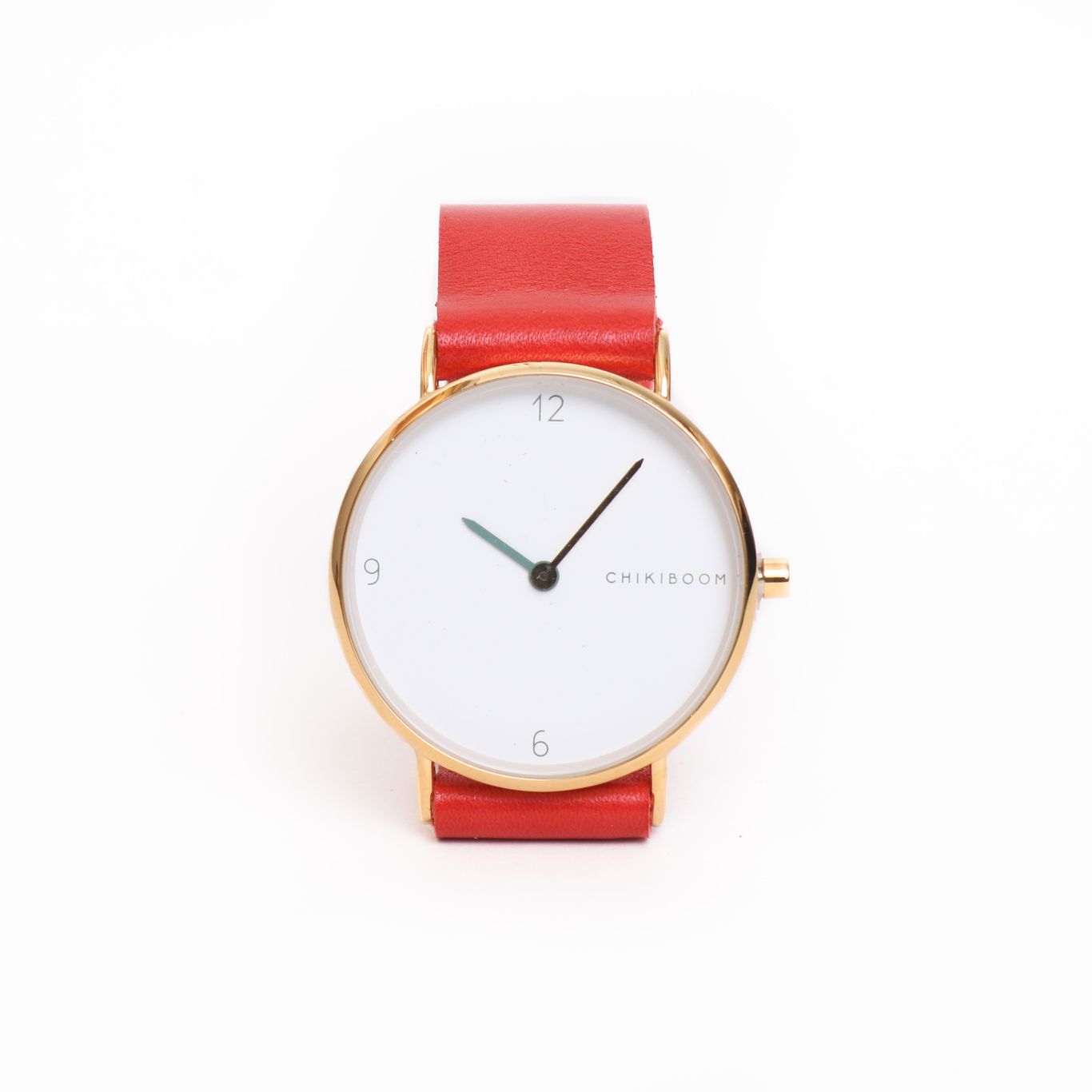 Montre or et rouge Chikiboom