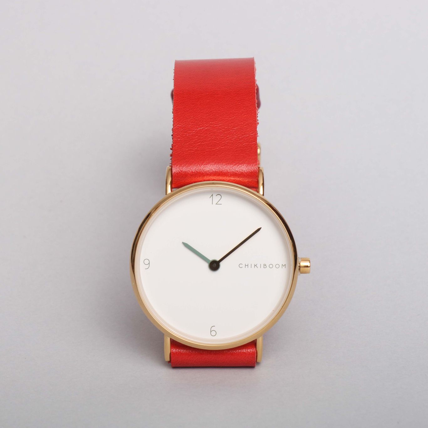 Montre or et rouge Chikiboom
