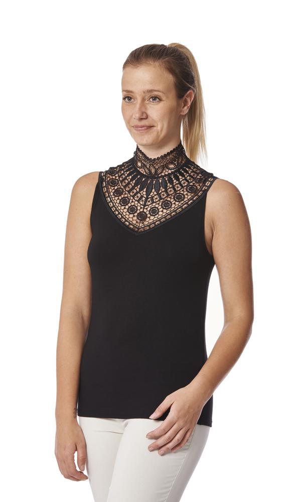 Camisole Teri noir 5757 - Arianne