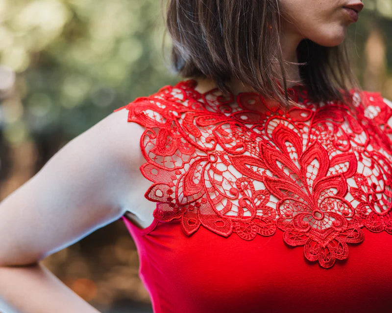 Camisole Teri 5501 - rouge - Arianne