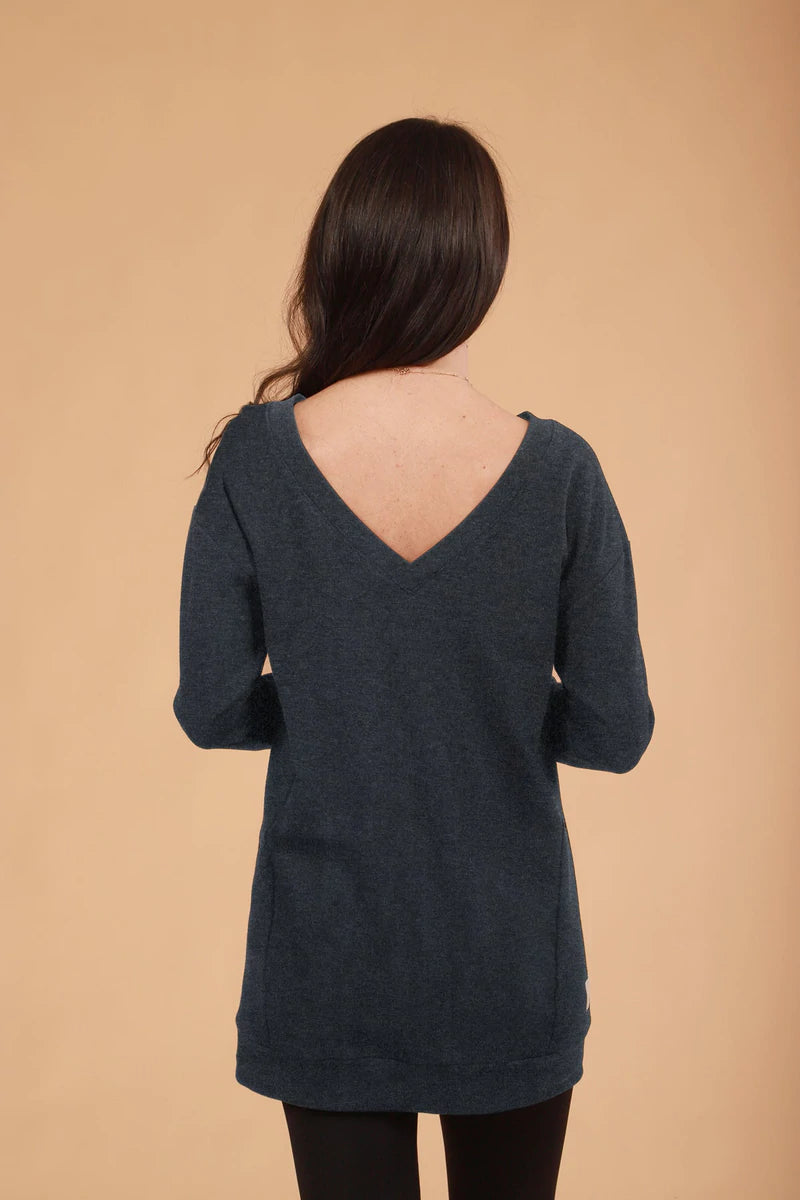 Robe Tofino Météorite (charcaol) - Rose Buddha