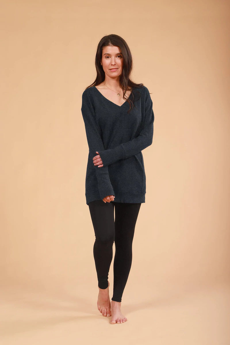 Robe Tofino Météorite (charcaol) - Rose Buddha