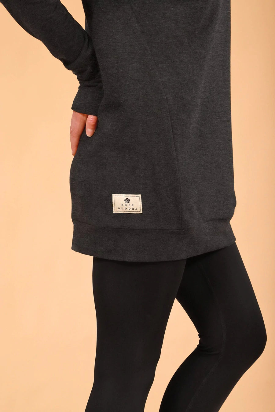 Robe Tofino Météorite (charcaol) - Rose Buddha