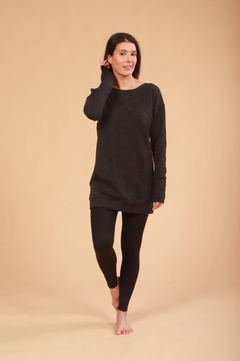 Robe Tofino Météorite (charcaol) - Rose Buddha