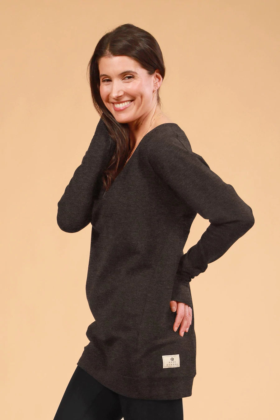 Robe Tofino Météorite (charcaol) - Rose Buddha