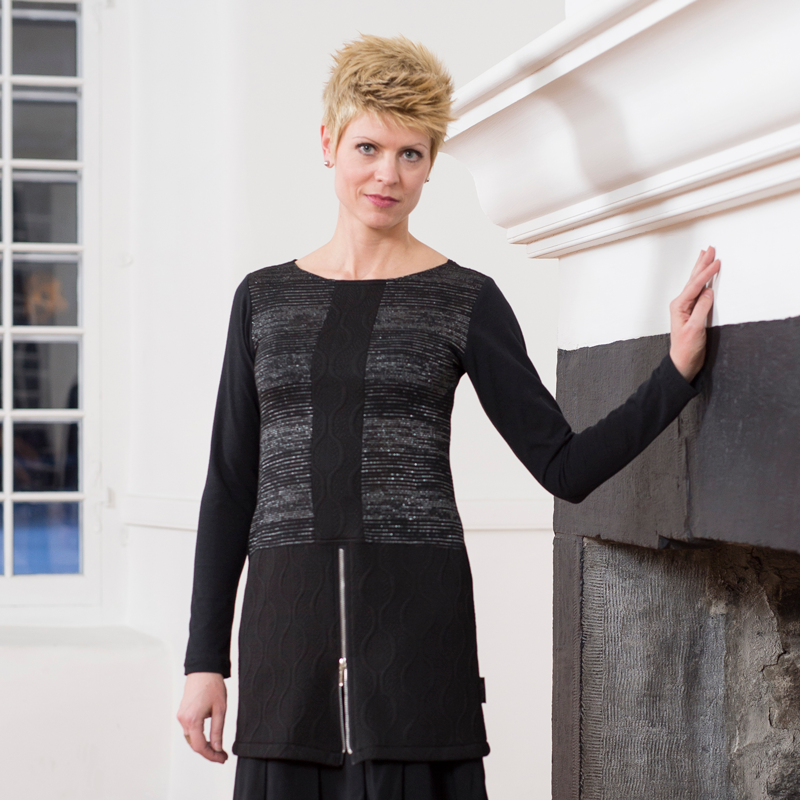 Tunique Scintillante argent