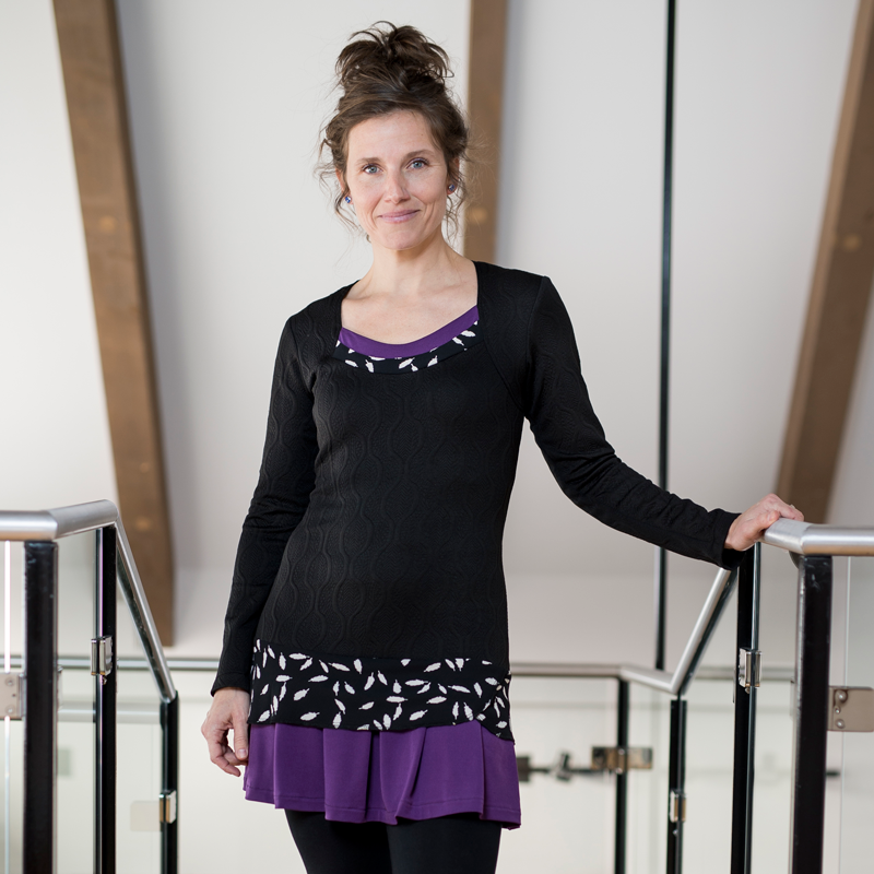 Tunique Délicate mauve