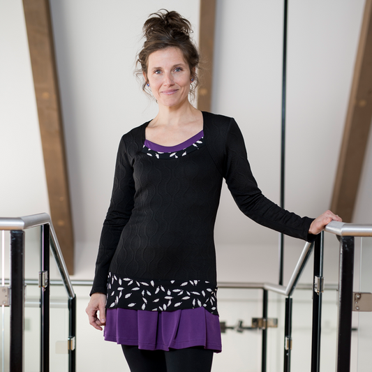 Tunique Délicate mauve