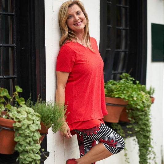 Tunique Christine rouge