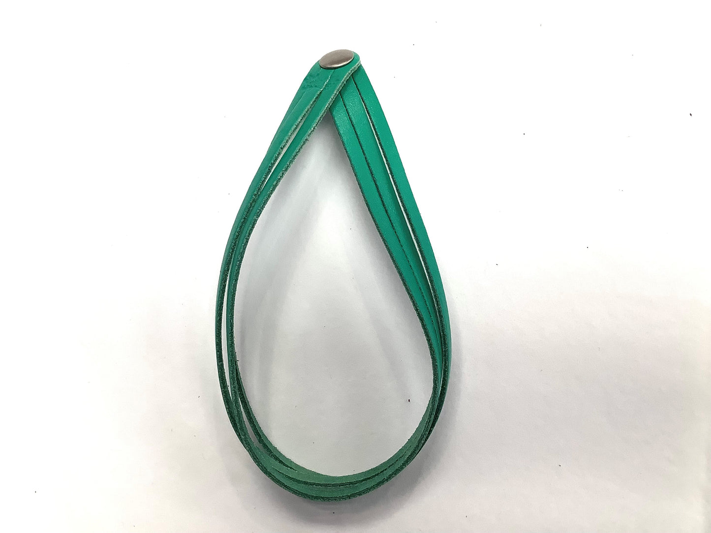 Bracelet cuir à trois branches turquoise